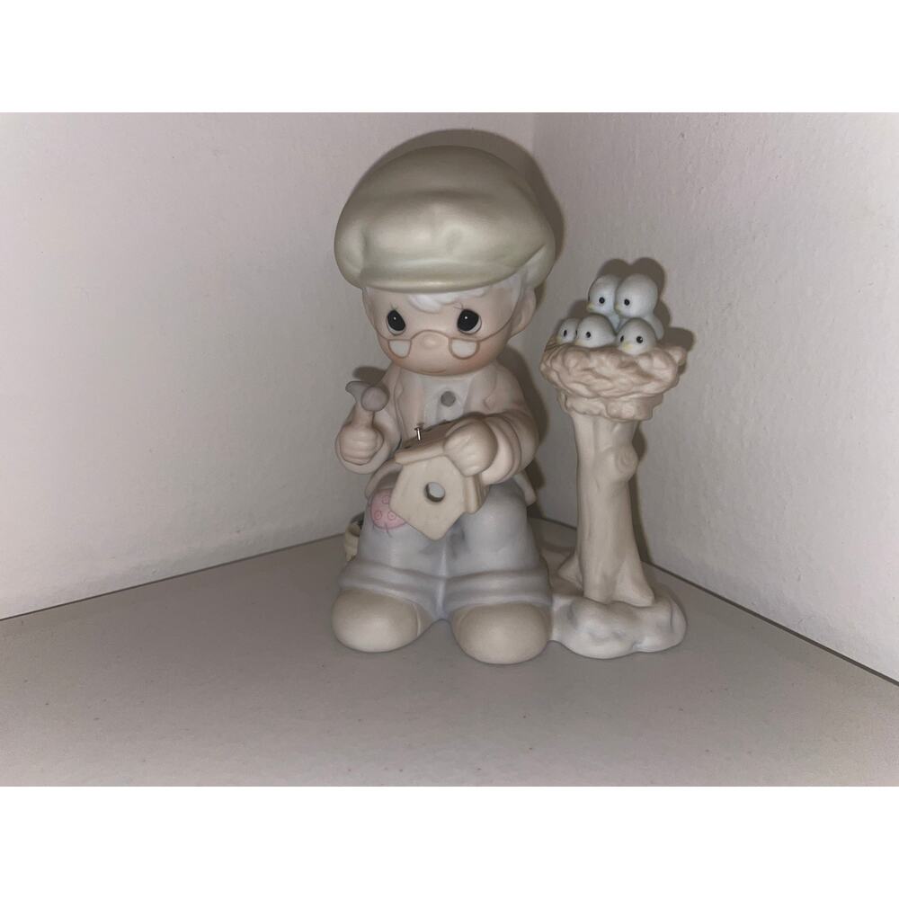Precious Moments Figurine PM921 "Only Love Can Make A Home" 1991 4" Enesco‎